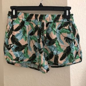 Forever 21 floral print shorts